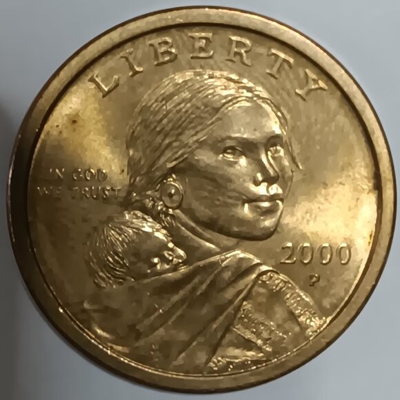 2000 P Sacagawea Dollar Coin - Picture 1 of 2